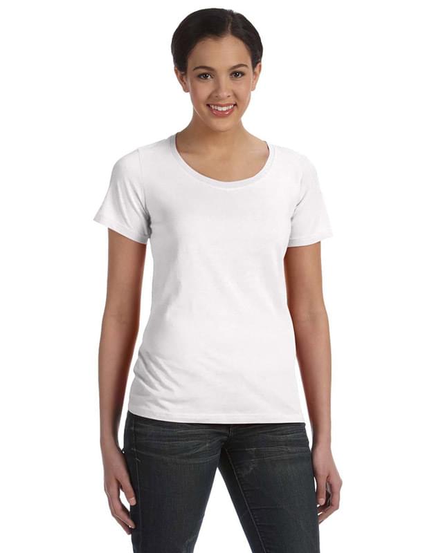 Ladies' Ringspun Sheer Featherweight T-Shirt