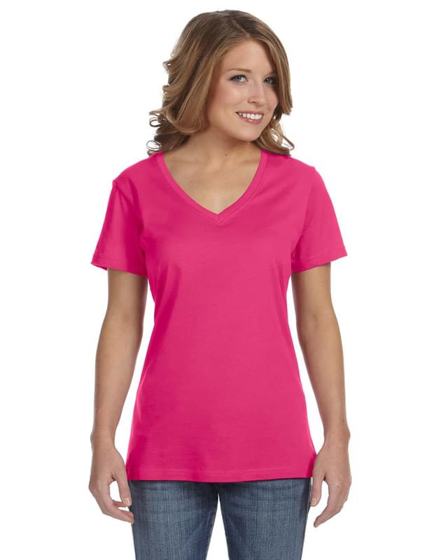 Ladies' Featherweight V-Neck T-Shirt
