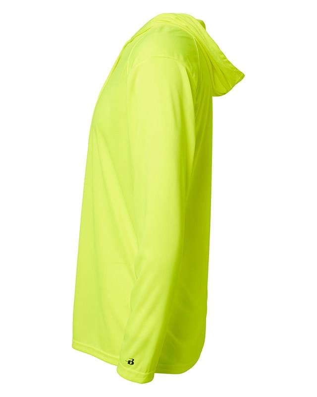 Unisex B-Core Long-Sleeve Performance Hooded T-Shirt