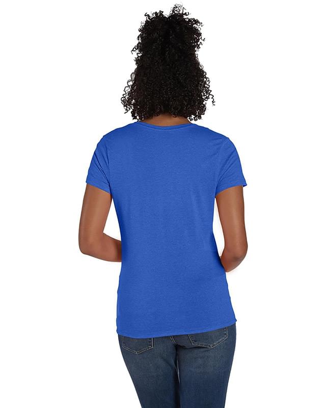 Ladies' Perfect-T Triblend V-Neck T-shirt