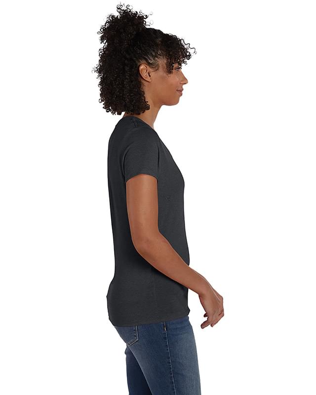 Ladies' Perfect-T Triblend V-Neck T-shirt