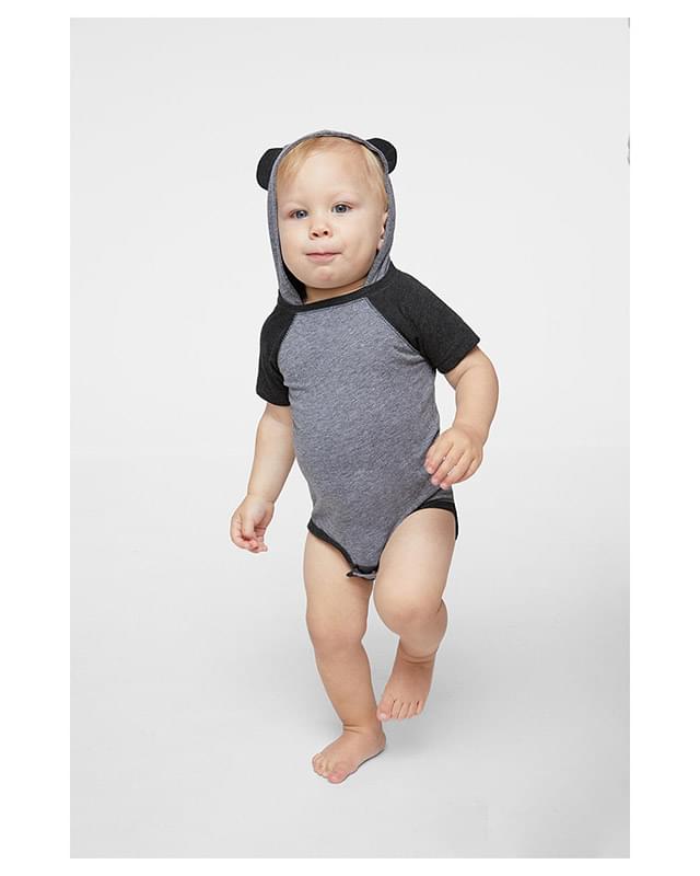 Infant Character Hooded Bodysuit with Ears