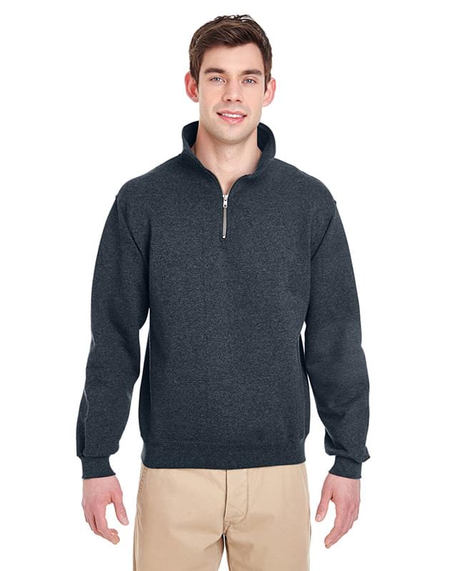 Adult Super Sweats NuBlend Fleece Quarter-Zip Pullover