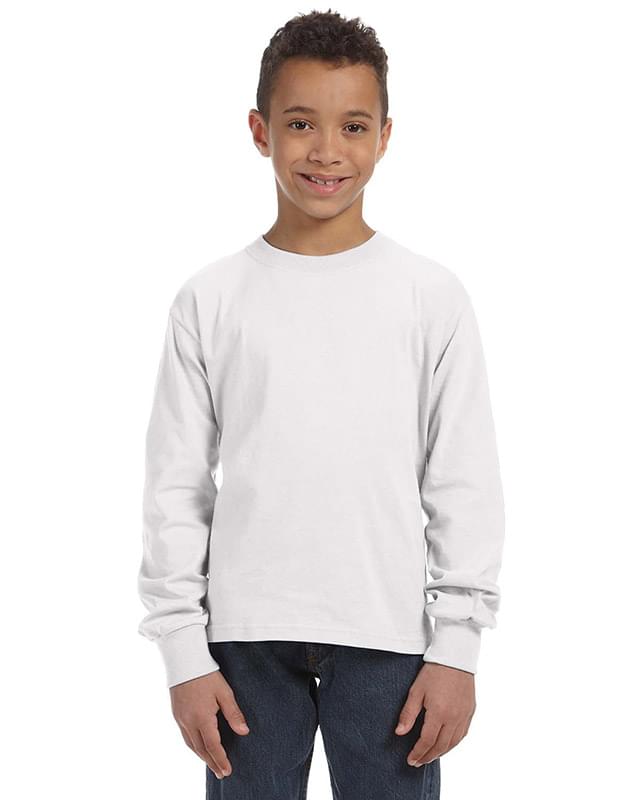 Youth 5 oz. HD Cotton Long-Sleeve T-Shirt