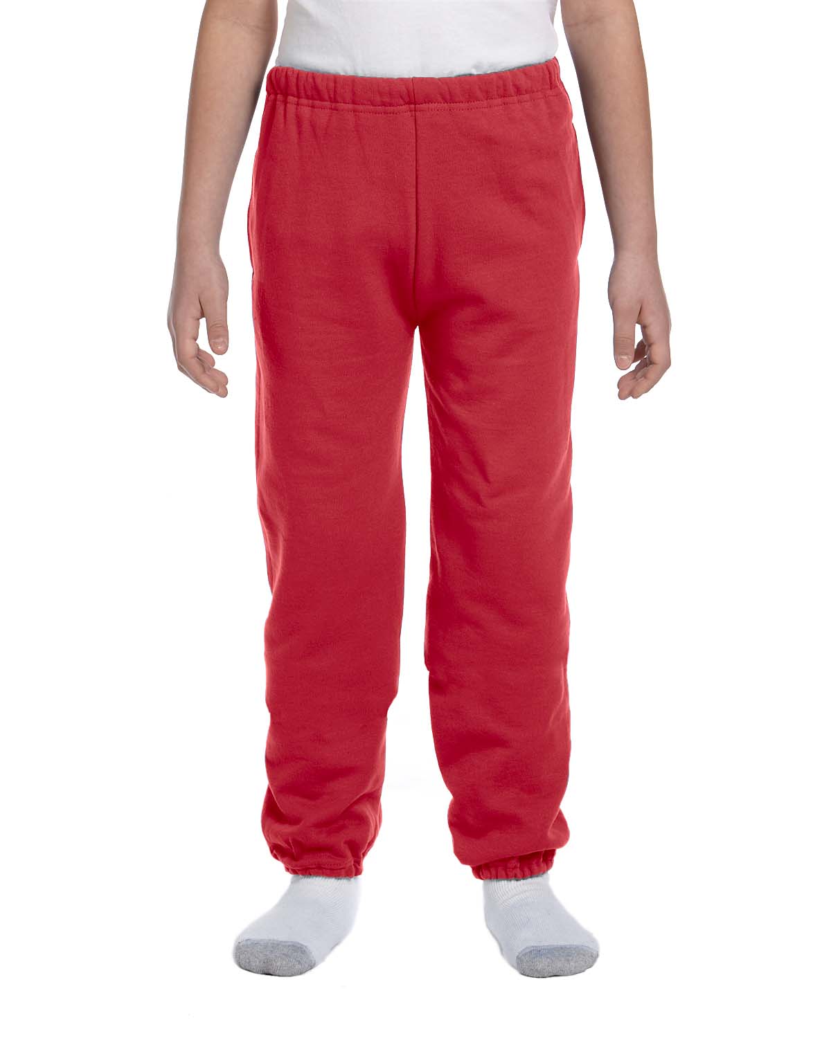 Youth 9.5 oz., 50/50 Super Sweats? NuBlend? Fleece Pocketed Sweatpants