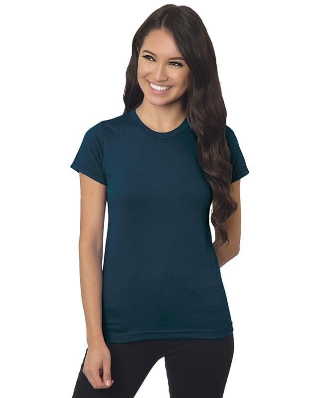 Bayside Ladies' 4.2 oz. 100% Ring-Spun Cotton  Jersey T-Shirt