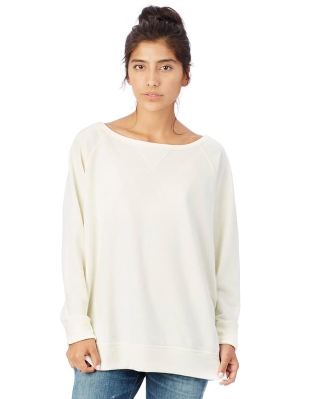 Ladies' Reversible Scrimmage Vintage French Terry Pullover