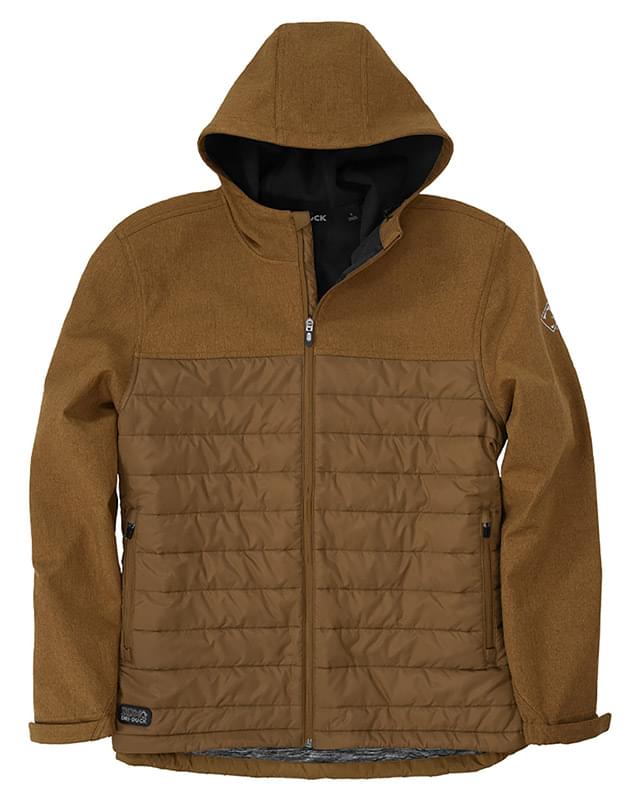Men's Pinnacle Puffer Body Softshell Hooded Jacket