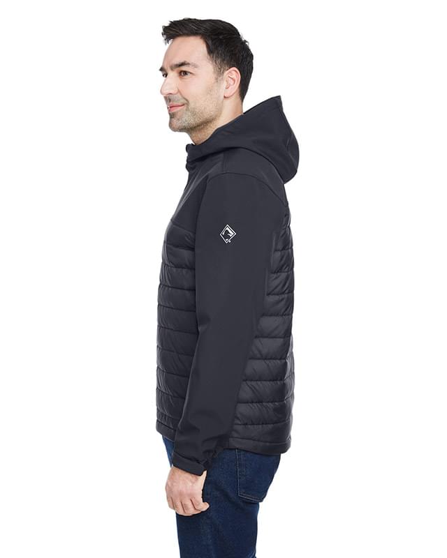 Men's Pinnacle Puffer Body Softshell Hooded Jacket