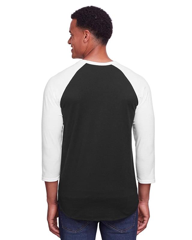 Unisex Three-Quarter Sleeve Raglan T-Shirt