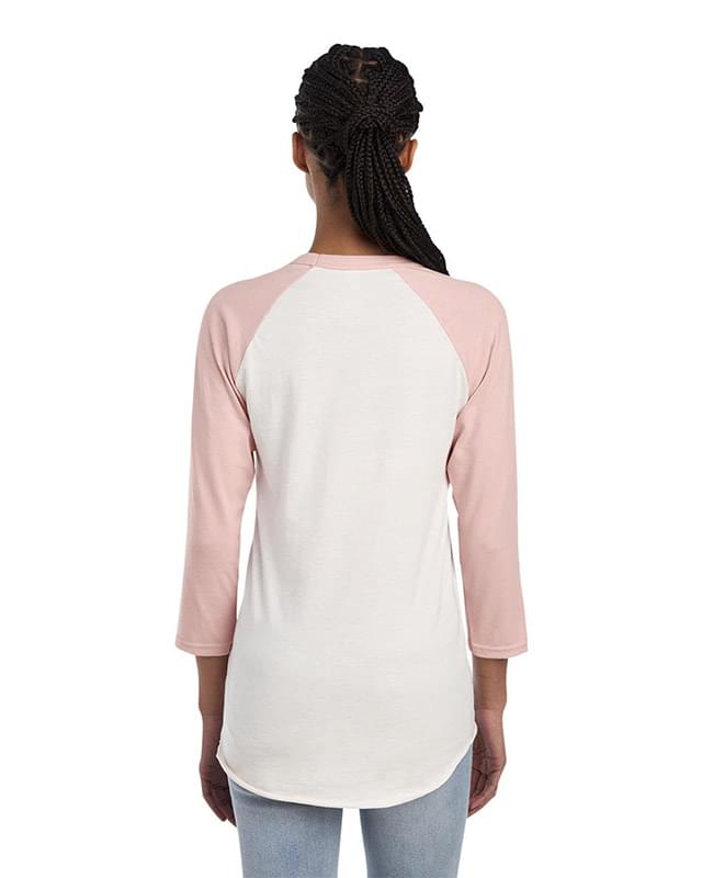 Unisex Three-Quarter Sleeve Raglan T-Shirt