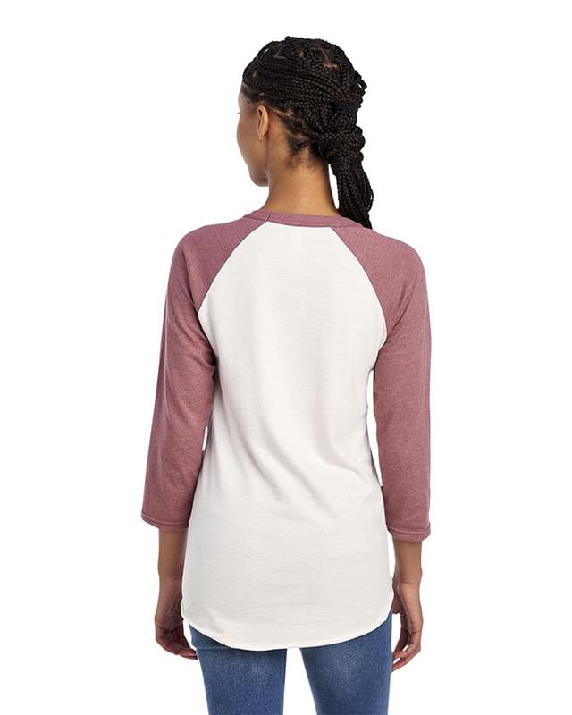Unisex Three-Quarter Sleeve Raglan T-Shirt