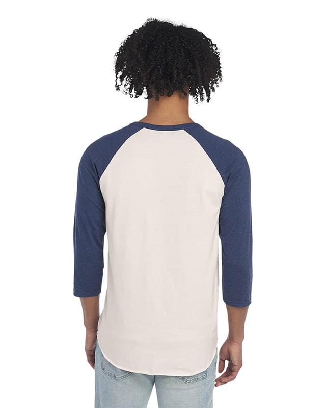 Unisex Three-Quarter Sleeve Raglan T-Shirt