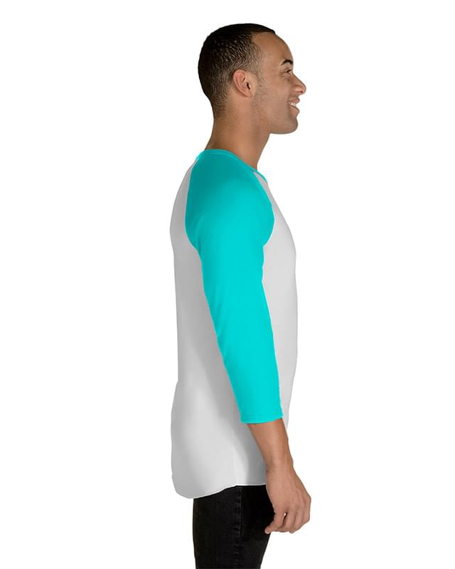 Unisex Three-Quarter Sleeve Raglan T-Shirt