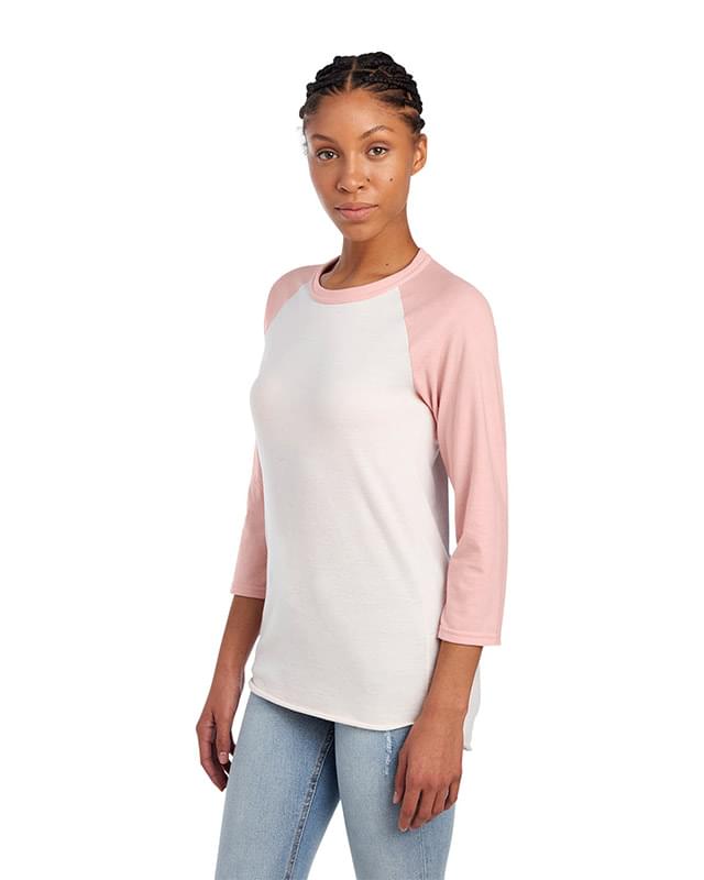 Unisex Three-Quarter Sleeve Raglan T-Shirt