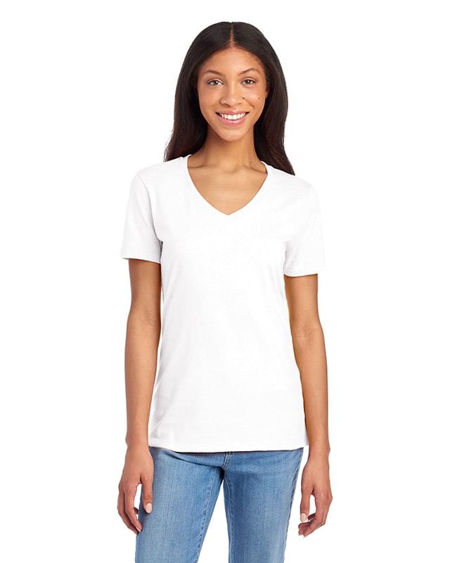 Ladies' Premium Blend V-Neck T-Shirt
