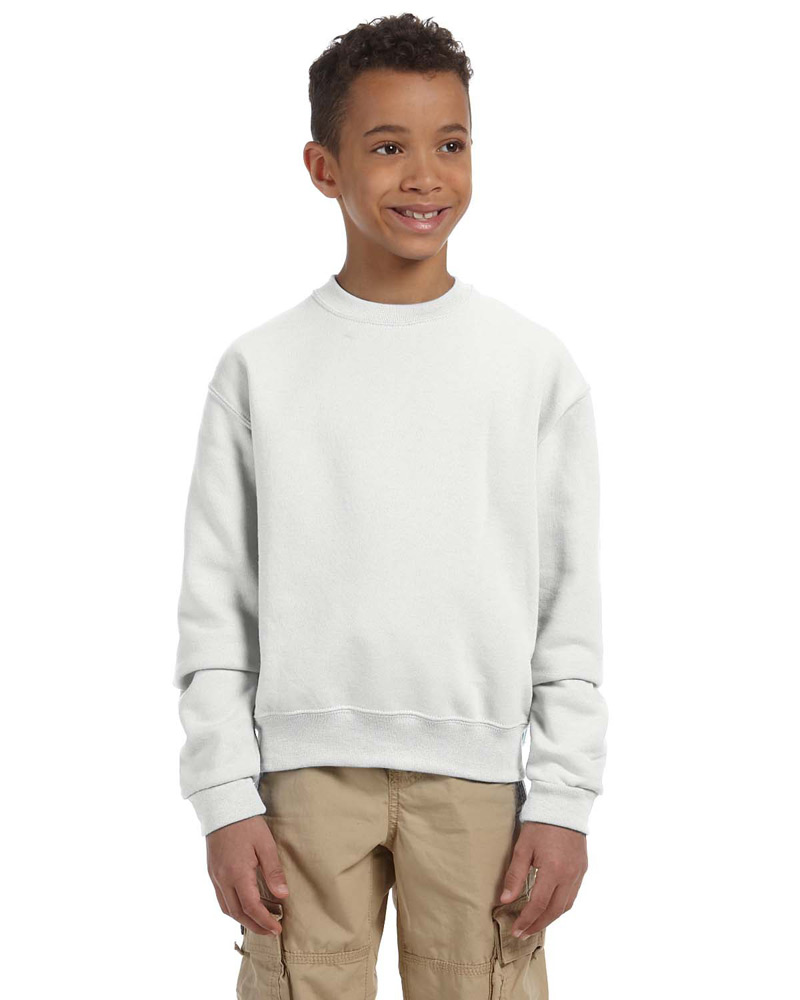 Youth 8 oz., 50/50 NuBlend? Fleece Crew