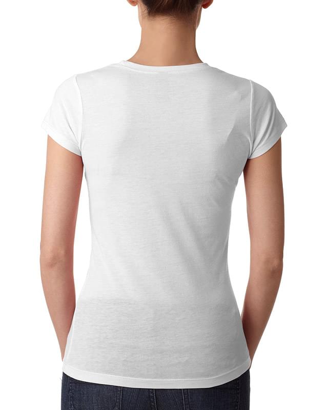 Ladies' Poly/Cotton Short-Sleeve Tee Ladies' Poly/Cotton Short-Sleeve Tee