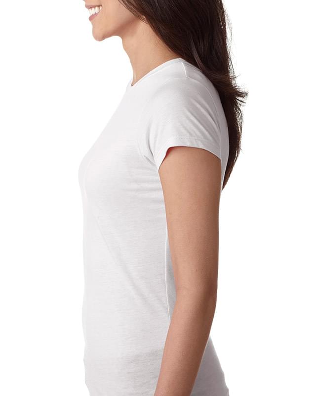Ladies' Poly/Cotton Short-Sleeve Tee Ladies' Poly/Cotton Short-Sleeve Tee