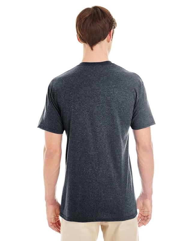 Adult 4.5 oz. TRI-BLEND T-Shirt Promotional Product Men's Short-Sleeve ...