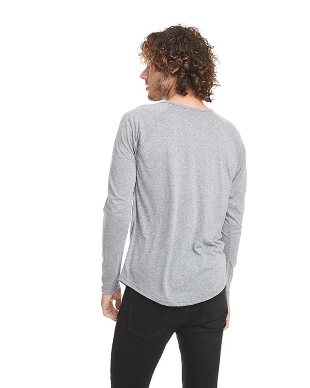 Men's Triblend Long-Sleeve Henley