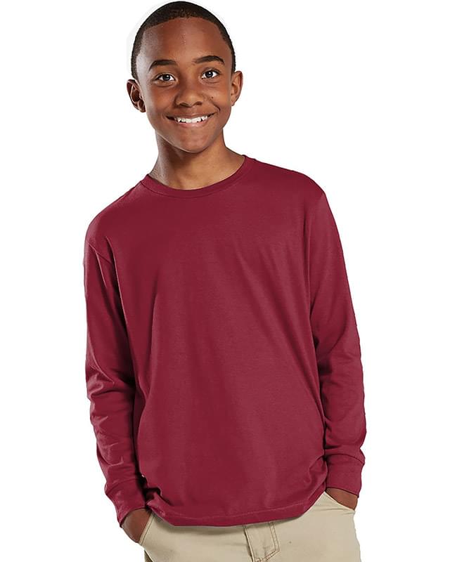 Youth Fine Jersey Long-Sleeve T-Shirt