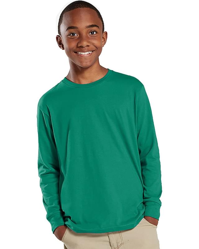 Youth Fine Jersey Long-Sleeve T-Shirt