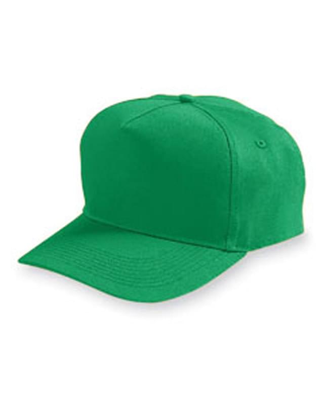 Adult 5-Panel Cotton Twill Cap