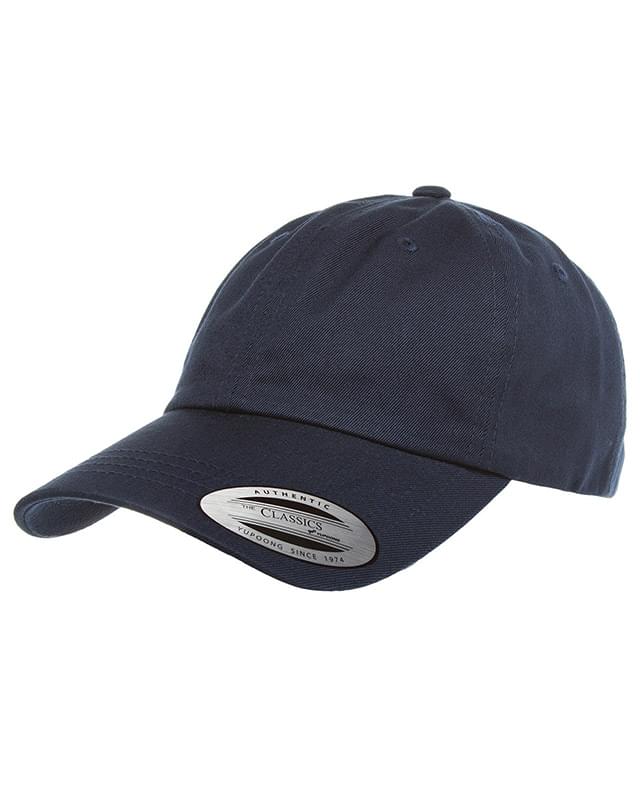 Adult Low-Profile Cotton Twill Dad Cap