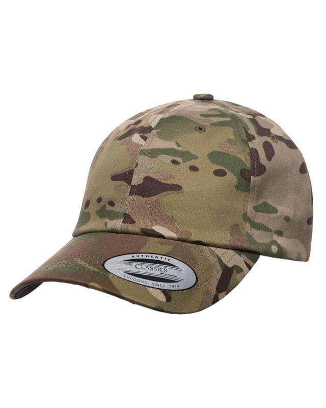 Low Profile Cotton Twill Multicam Cap