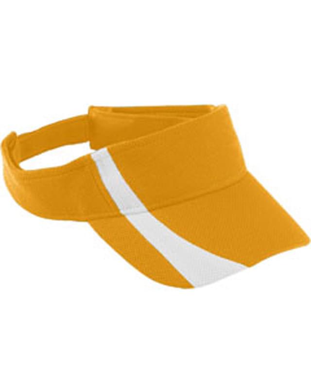 Youth Adjustable Wicking Mesh Two-Color Visor