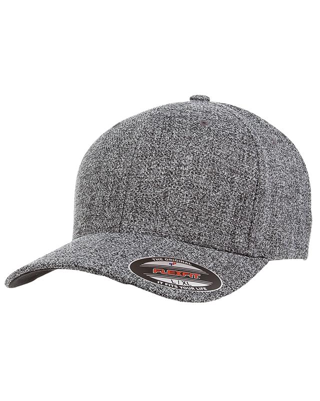 Adult Poly Mlange Heather Stretch Cap