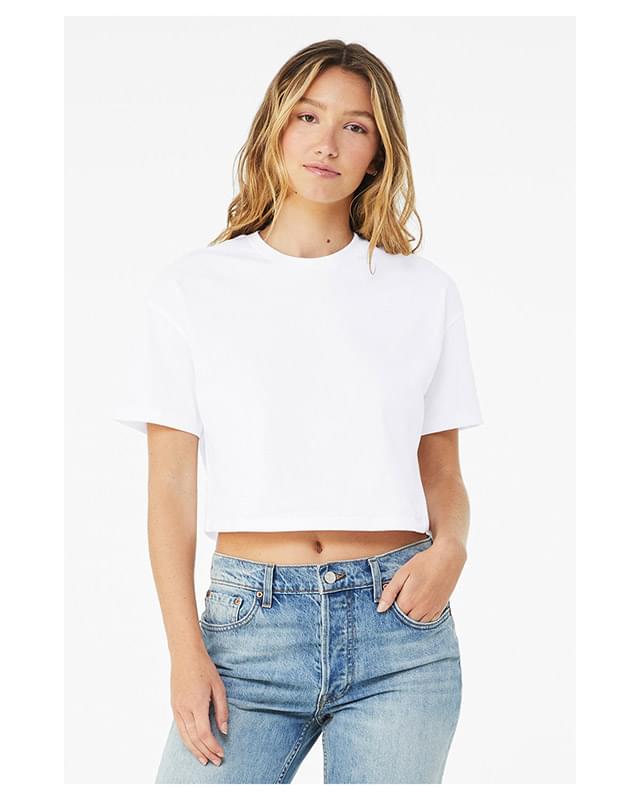 FWD Fashion Ladies' Jersey Cropped T-Shirt