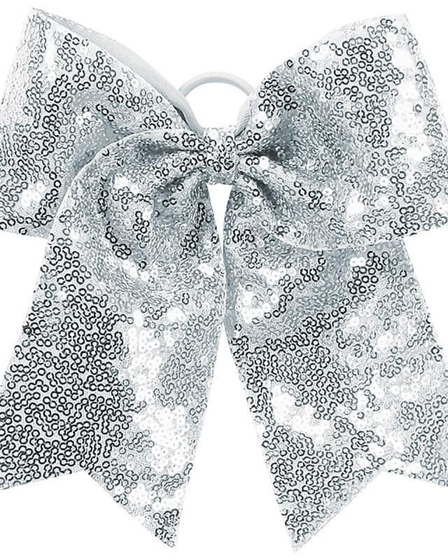 Sequin Cheer Glitter Bow