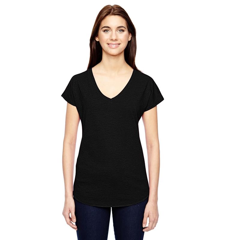 Ladies' Triblend V-Neck T-Shirt