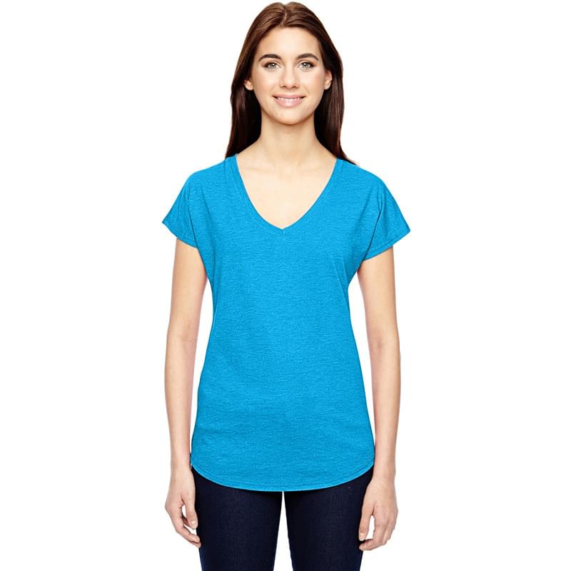 Ladies' Triblend V-Neck T-Shirt