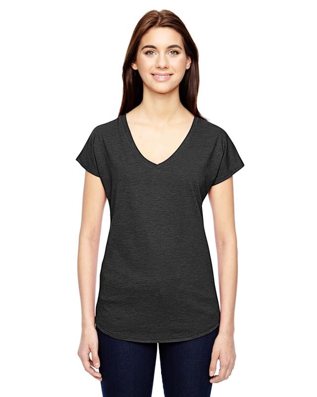Ladies' Triblend V-Neck T-Shirt