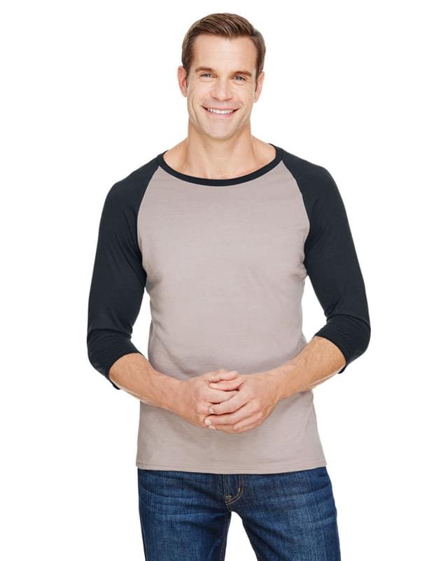 Adult Triblend 3/4-Sleeve Raglan T-Shirt