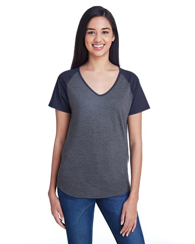 Ladies' Tri-Blend Raglan T-Shirt