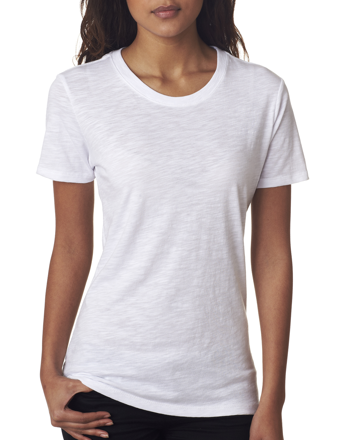 Ladies' Slub Crew Tee