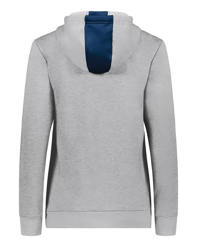 Ladies' Three-Season Fleece Hooded Pullover