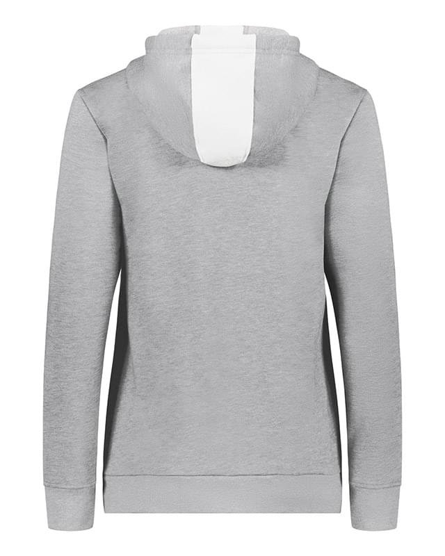 Ladies' Three-Season Fleece Hooded Pullover