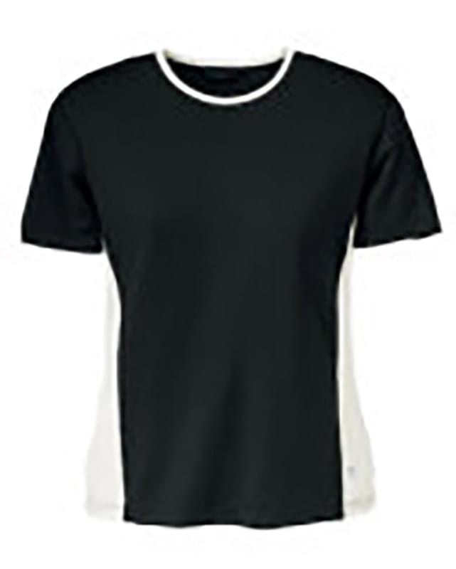 Ladies' Polyester Spandex Color Block Top Ladies' Polyester Spandex Color Block Top