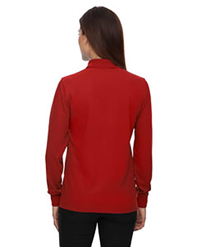 Ladies' Piqu Long-Sleeve Polo with Teflon Ladies' Piqu Long-Sleeve Polo with Teflon