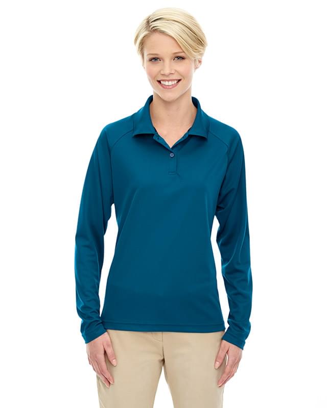 Eperformance Ladies' Long-Sleeve Piqu Polo Eperformance Ladies' Long-Sleeve Piqu Polo