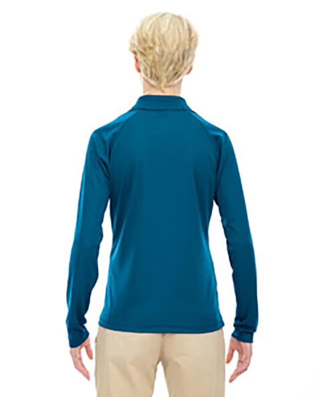 Eperformance Ladies' Long-Sleeve Piqu Polo Eperformance Ladies' Long-Sleeve Piqu Polo
