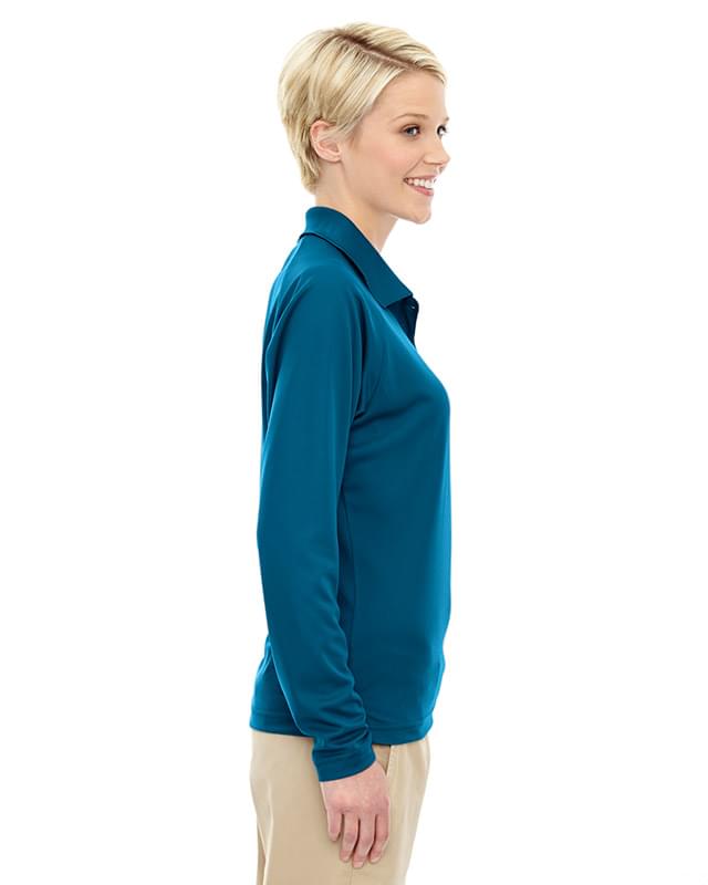 Eperformance Ladies' Long-Sleeve Piqu Polo Eperformance Ladies' Long-Sleeve Piqu Polo