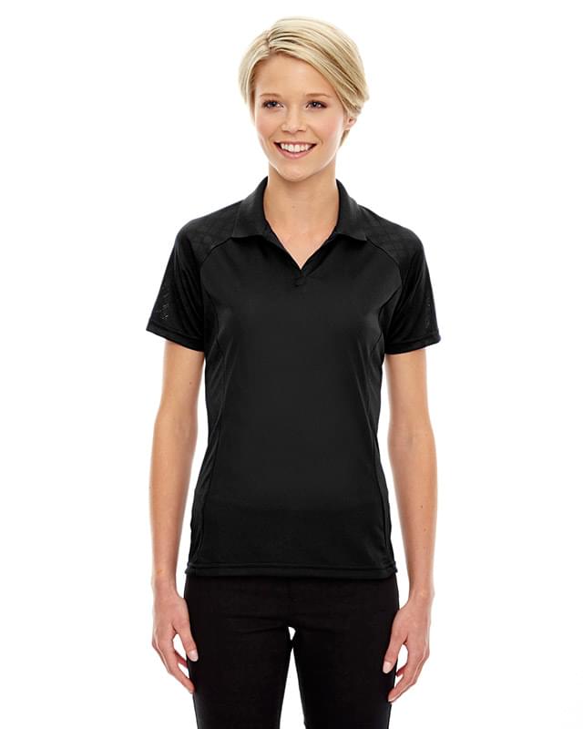 Ladies' Eperformance Stride Jacquard Polo