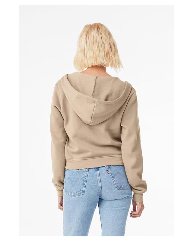 Ladies' Sponge Fleece Full-Zip Hooded Sweatshirt