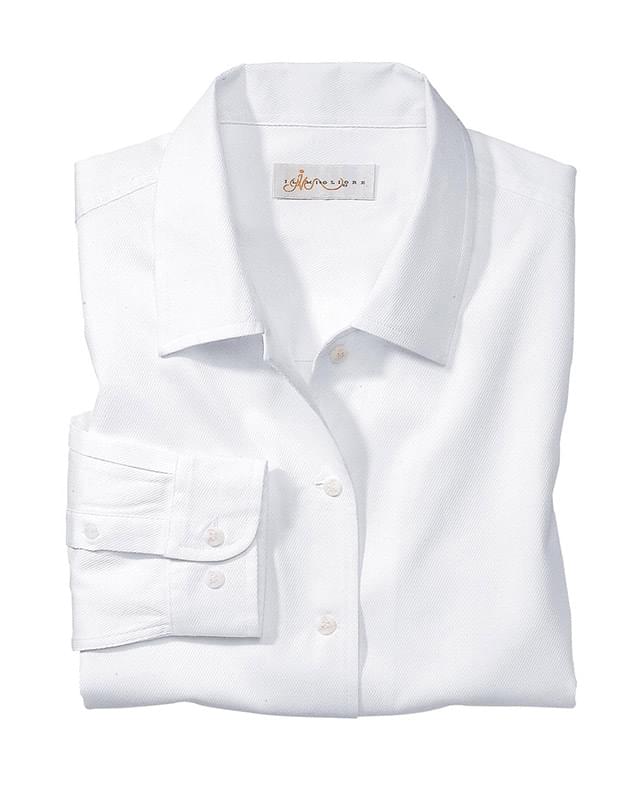Ladies' Diamond Dobby Long Sleeve Shirt Ladies' Diamond Dobby Long Sleeve Shirt